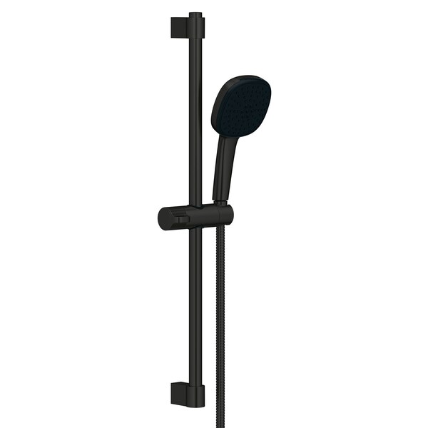 Grohe Tempesta Square 110 24In Shower Rail Set, 2-Spray In Matte Black 267832432 - main